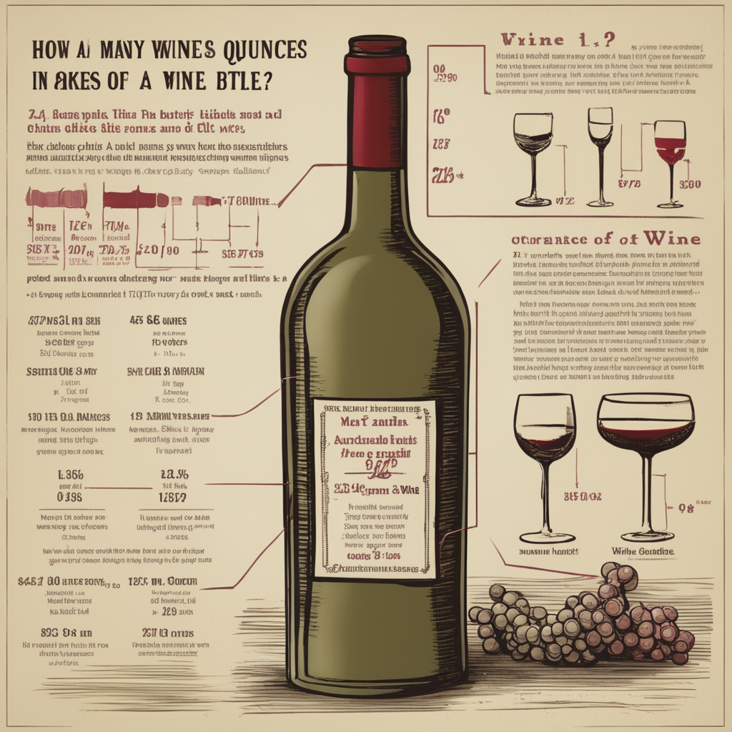how many ounces in a bottle of wine